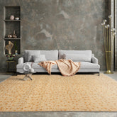 8x10 Hand Knotted Tibetan 100% Wool Michaelian & Kohlberg Modern & Contemporary  Oriental Area Rug Warm Beige,Sage Color